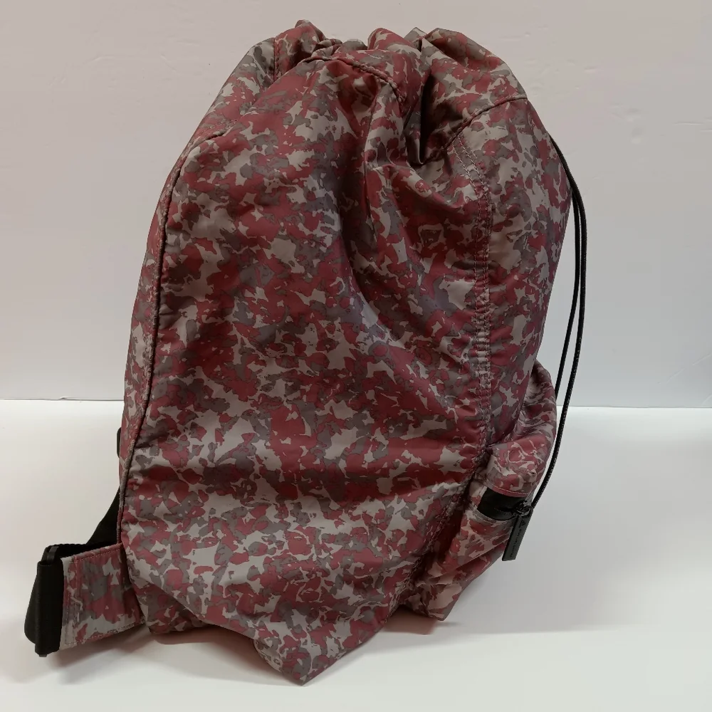Stella McCartney x Adidas Camouflage Packable Gymsack  Drawstring Backpack